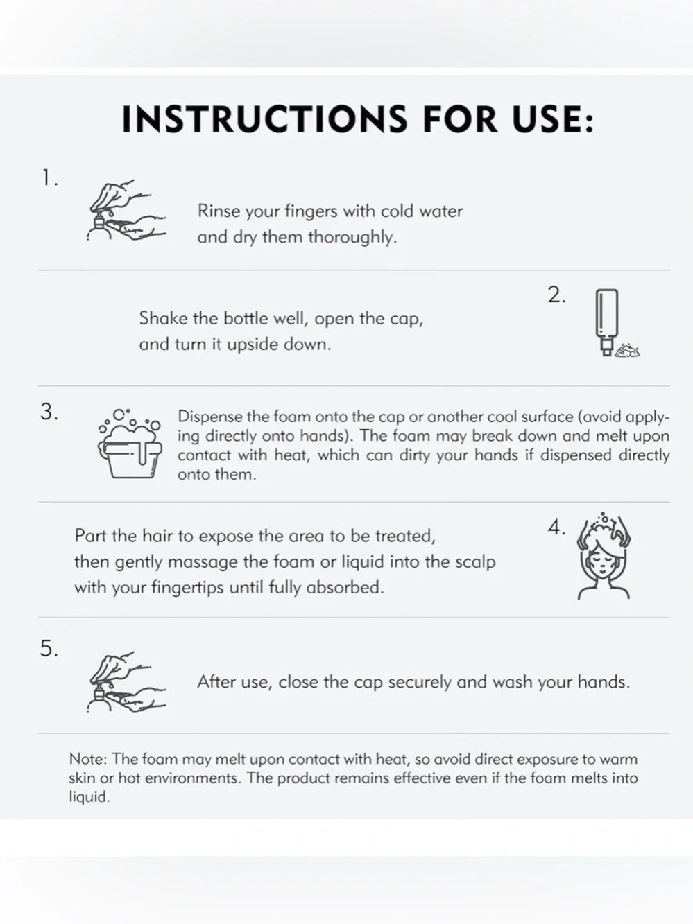 Kintor Hair Revitalizing Foam - Lavender Scalp Treatment
